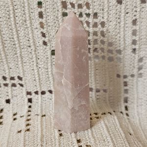 Pink Opal Crystal Tower
